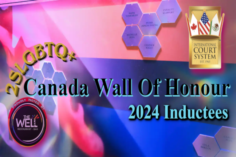 2nd Annual Well Noted 2SLGBTQ+ Wall of Honour Induction – 2024